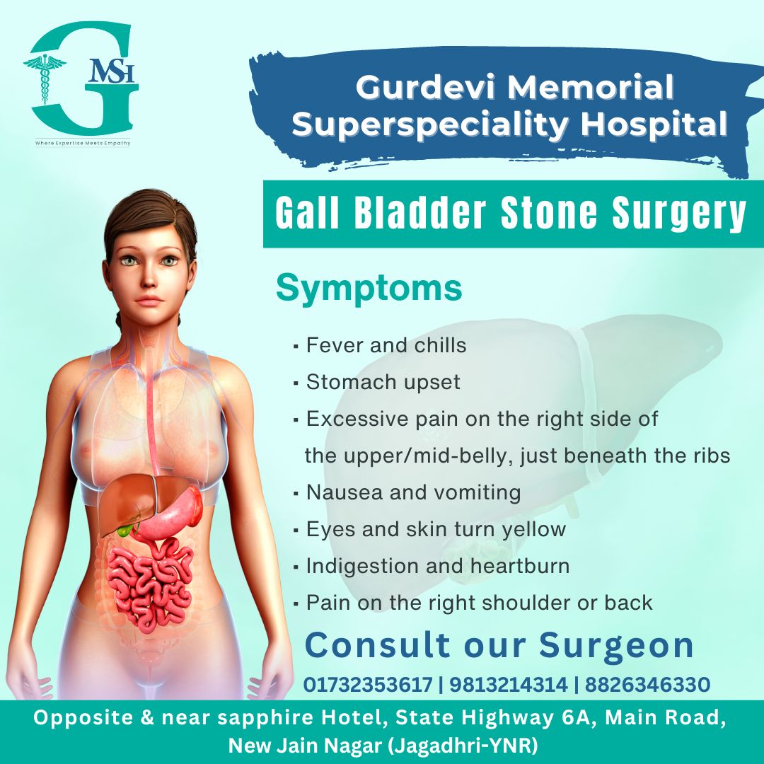 Gallbladder Removal Surgery in Yamunanagar