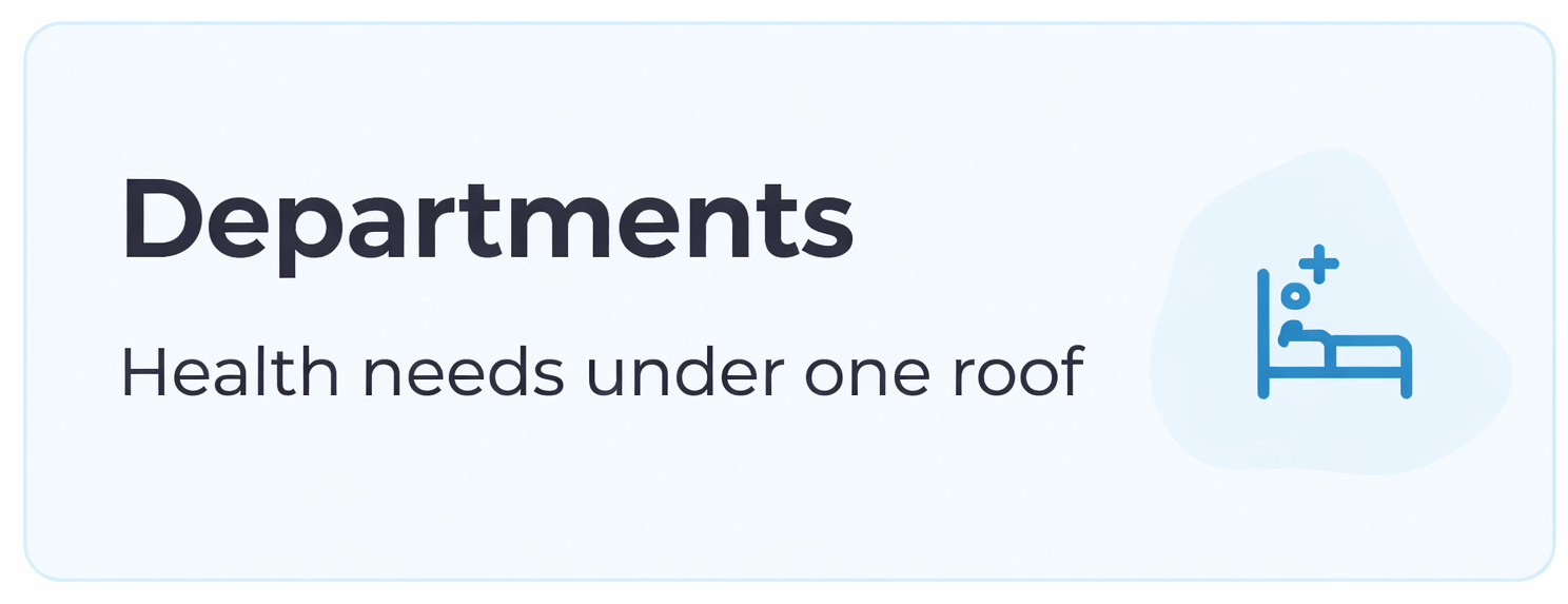 Health needs under one roof